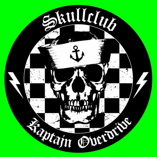 Skullclub "Kaptajn Overdrive" vinyl - transparent PRE-ORDER